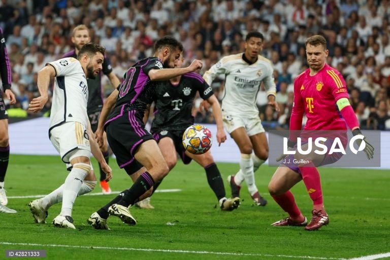 O futebolista Joselu ‘catapultou’ hoje o Real Madrid para a final da Liga dos Campeões, ao marcar os dois golos da reviravolta (2-1) sobre o Bayern Munique perto do final do encontro da segunda mão das meias-finais.