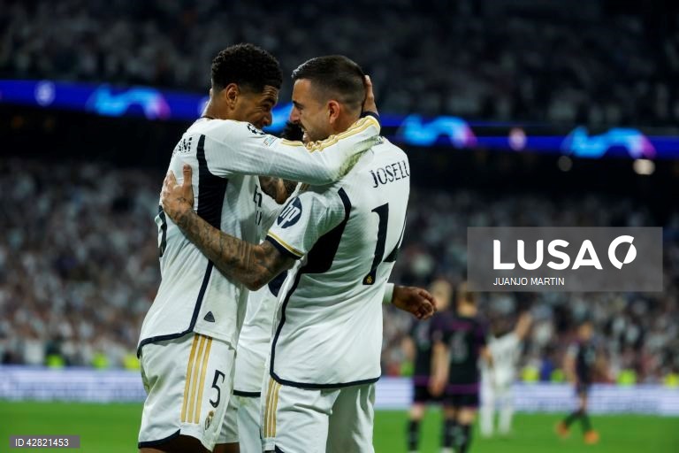 O futebolista Joselu ‘catapultou’ hoje o Real Madrid para a final da Liga dos Campeões, ao marcar os dois golos da reviravolta (2-1) sobre o Bayern Munique perto do final do encontro da segunda mão das meias-finais.