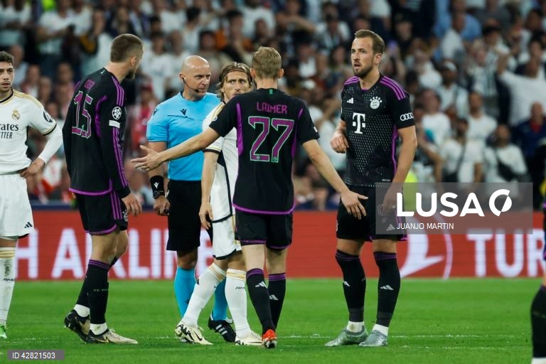 O futebolista Joselu ‘catapultou’ hoje o Real Madrid para a final da Liga dos Campeões, ao marcar os dois golos da reviravolta (2-1) sobre o Bayern Munique perto do final do encontro da segunda mão das meias-finais.