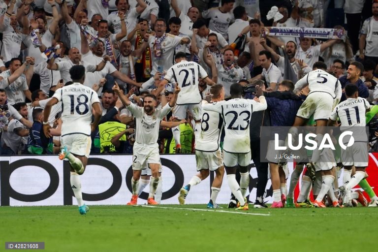 O futebolista Joselu ‘catapultou’ hoje o Real Madrid para a final da Liga dos Campeões, ao marcar os dois golos da reviravolta (2-1) sobre o Bayern Munique perto do final do encontro da segunda mão das meias-finais.