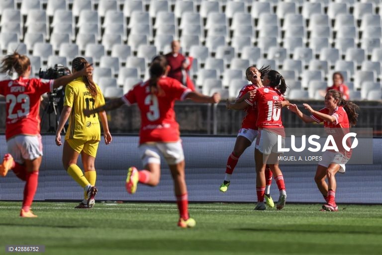 Benfica vence o Racing Power e conquista a Taça de Portugal de futebol feminino