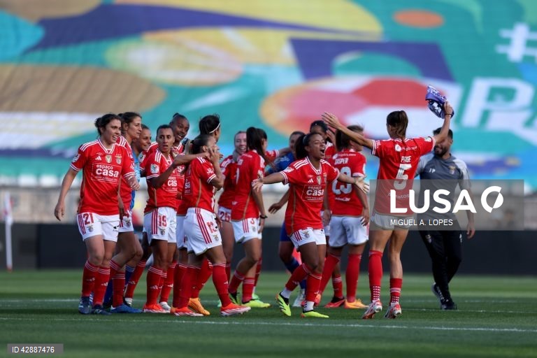 Benfica vence o Racing Power e conquista a Taça de Portugal de futebol feminino