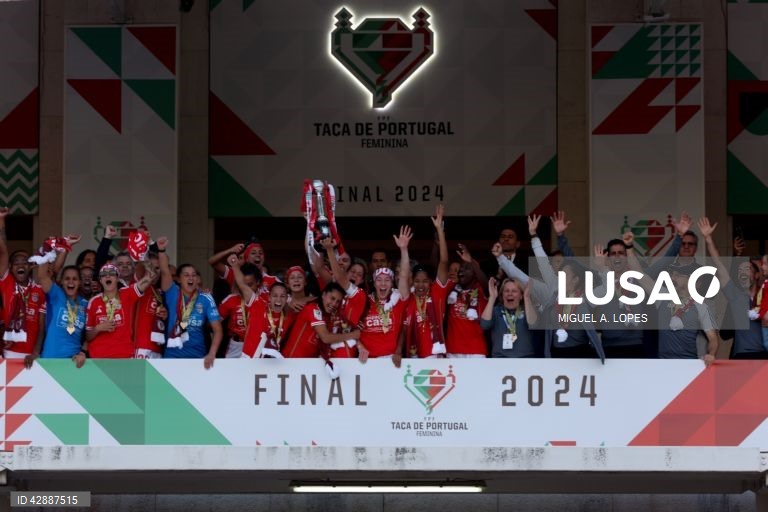 Benfica vence o Racing Power e conquista a Taça de Portugal de futebol feminino
