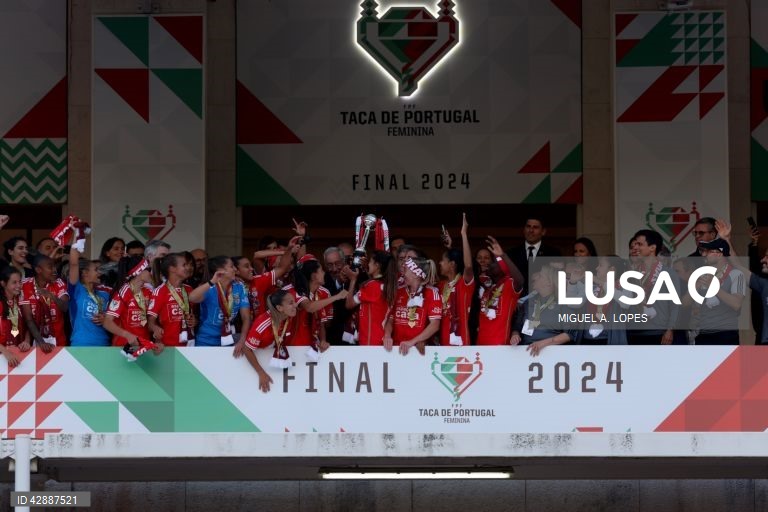 Benfica vence o Racing Power e conquista a Taça de Portugal de futebol feminino