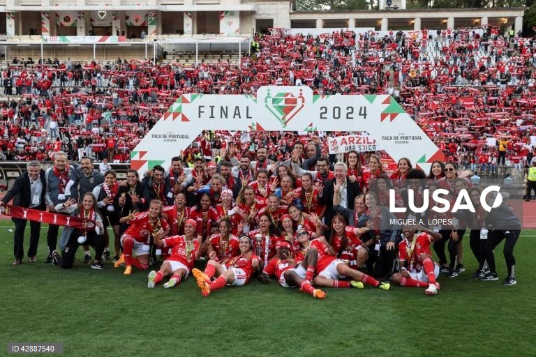 Benfica vence o Racing Power e conquista a Taça de Portugal de futebol feminino