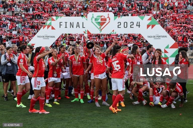 Benfica vence o Racing Power e conquista a Taça de Portugal de futebol feminino