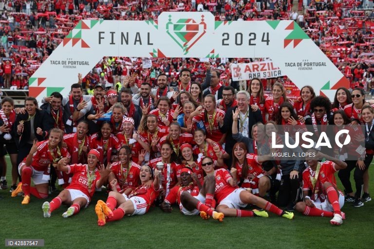 Benfica vence o Racing Power e conquista a Taça de Portugal de futebol feminino