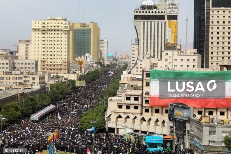 Funeral do Presidente do Irão, Ebrahim Raisi 