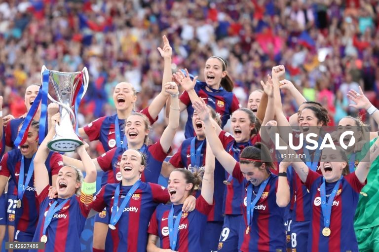 FC Barcelona vence Liga dos Campeões feminina de futebol