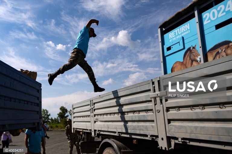 Dois aviões militares CASA, com um total de oito cavalos a bordo, descolaram dos aeroportos de Praga e Berlim em 3 de junho e aterraram em Arkalyk, no Cazaquistão, no dia seguinte, no âmbito do projeto "Devolução de Cavalos Selvagens" - um esforço conjunto da Associação Europeia de Zoos e Aquários (EAZA), da Sociedade Zoológica de Frankfurt e do exército checo. O projeto envolve a transferência dos cavalos de Przewalski - extintos na natureza no final da década de 1960 - para as suas estepes...