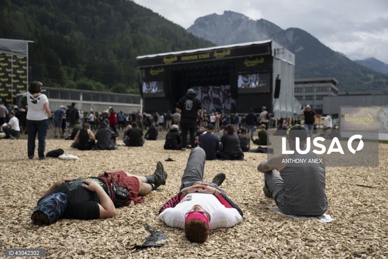 Suiça: Festival Greenfield Openair 2024 em Interlaken.