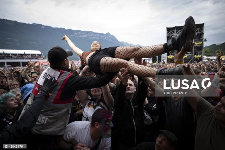 Suiça: Festival Greenfield Openair 2024 em Interlaken.