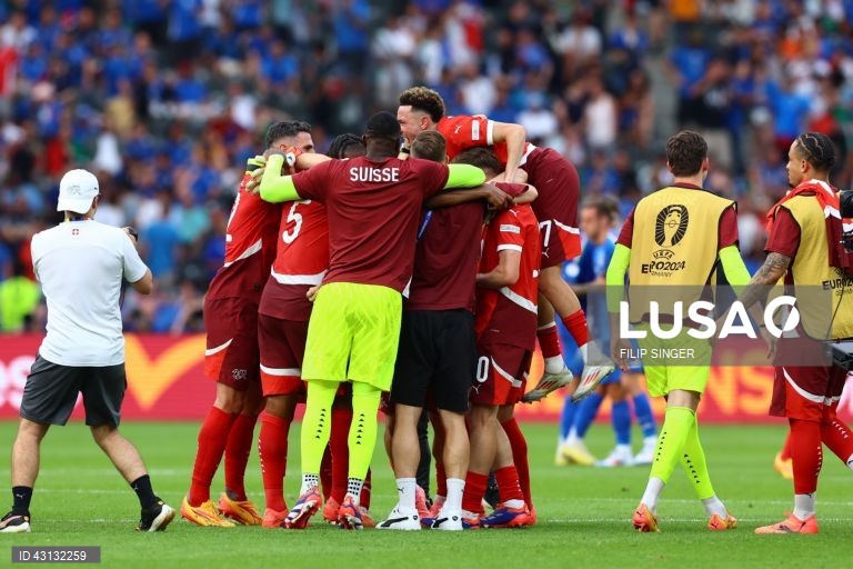 Euro2024: Suiça vs Itália