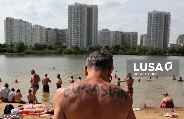 Rússia: Calor em Moscovo