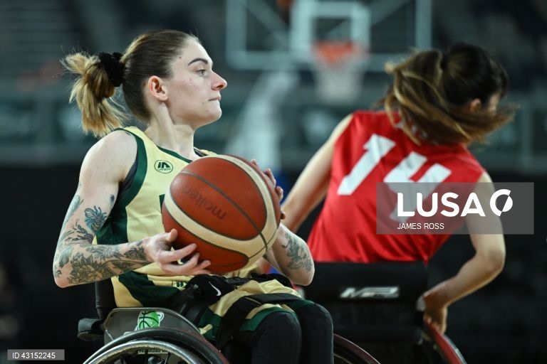 Basquete em cadeira de rodas feminino - Austrália vs Japão