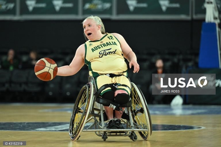 Basquete em cadeira de rodas feminino - Austrália vs Japão