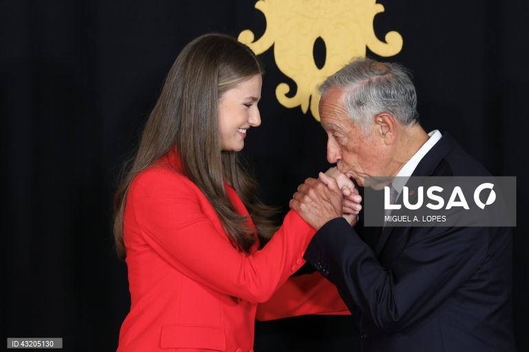 Lisboa: Princesa das Astúrias, Leonor, visita Portugal.