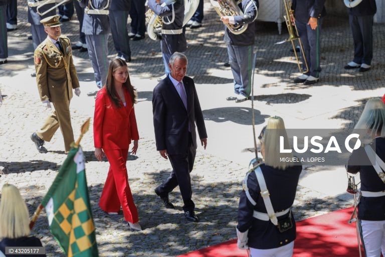 Lisboa: Princesa das Astúrias, Leonor, visita Portugal.