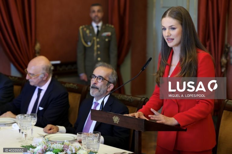 Lisboa: Princesa das Astúrias, Leonor, visita Portugal.