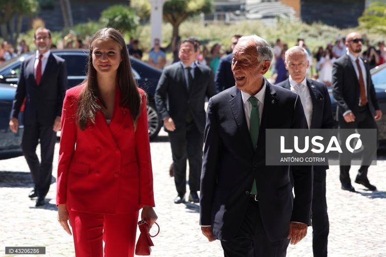Lisboa: Princesa das Astúrias, Leonor, visita Portugal.