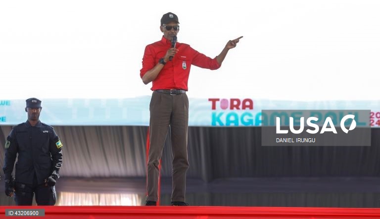 Kigali: Campanha presidencial do atual Presidente do Ruanda, Kagame
