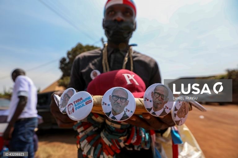 Kigali: Campanha presidencial do atual Presidente do Ruanda, Kagame