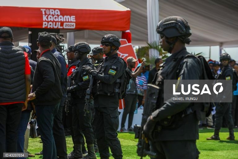 Kigali: Campanha presidencial do atual Presidente do Ruanda, Kagame