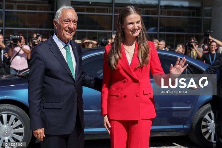 Lisboa: Princesa das Astúrias, Leonor, visita Portugal.