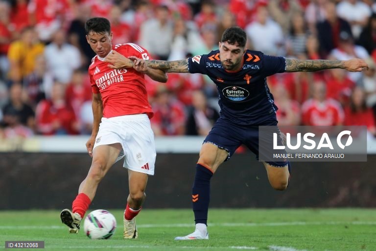 Futebol: Benfica vs Celta de Vigo