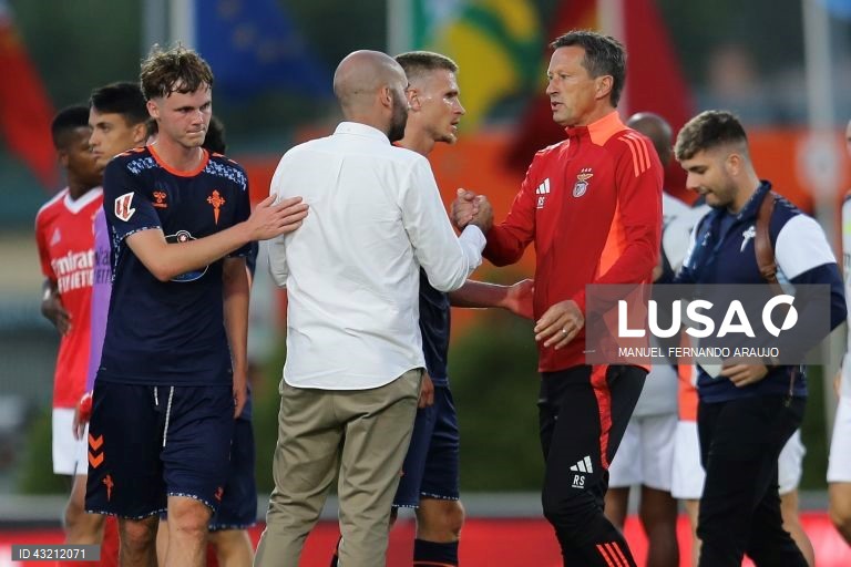 Futebol: Benfica vs Celta de Vigo