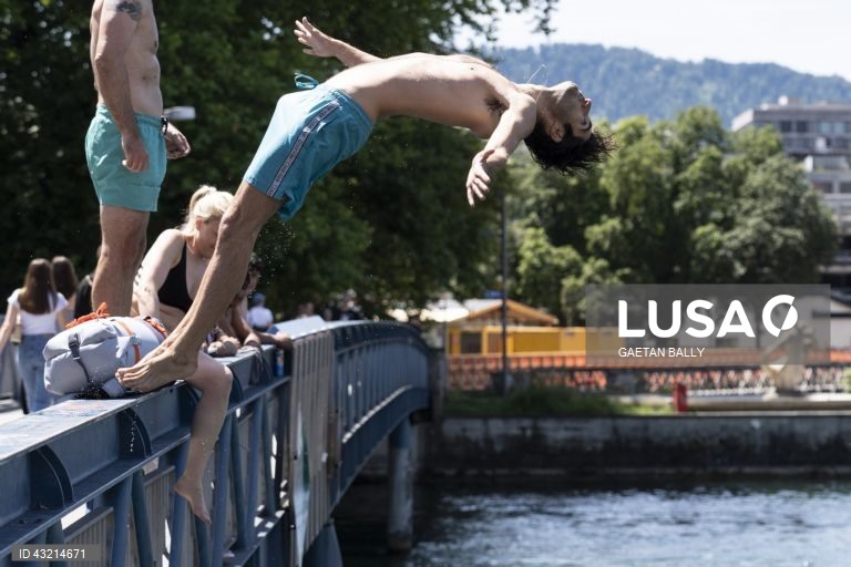 Suiça: Dia de verão em Zurique