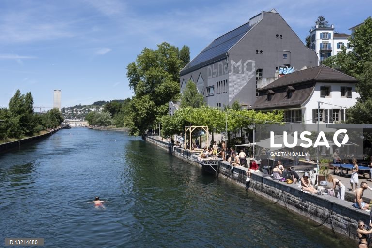 Suiça: Dia de verão em Zurique