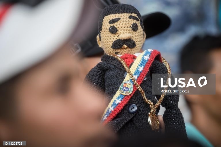 Venezuela: Campanha eleitoral de Nicolas Maduro em Caracas