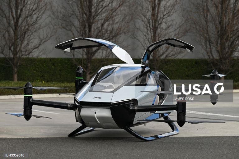 Austrália: protótipo XPeng X2 em exibição em Melbourne