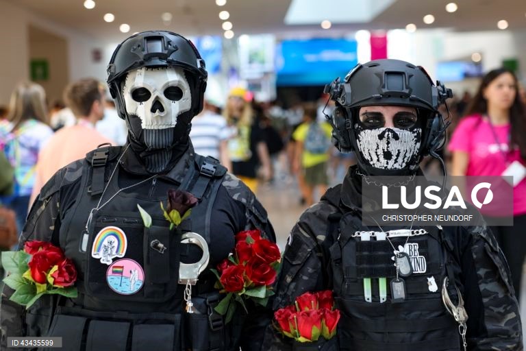 Feira de jogos de computador e vídeo Gamescom em Colónia