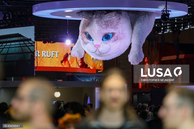 Feira de jogos de computador e vídeo Gamescom em Colónia