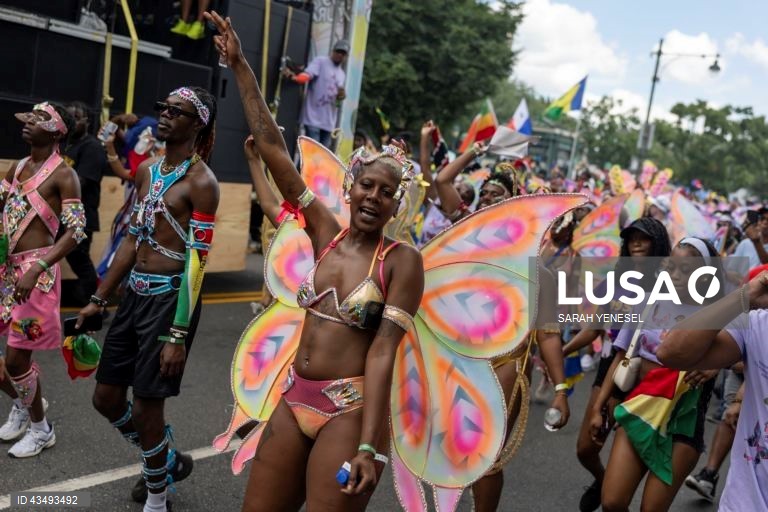 EUA: Carnaval do Dia das Índias Ocidentais em Nova Iorque