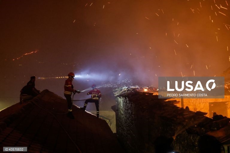 Durante o dia de hoje, a Autoridade Nacional de Emergência e Proteção Civil (ANEPC) registou mais de 120 fogos, que chegaram a ser combatidos por mais de 5.000 operacionais, apoiados por 1.500 viaturas e 39 meios aéreos, dois deles vindos de Espanha. 