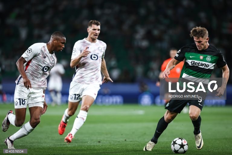 O Sporting estreou-se hoje com um triunfo na fase de liga da edição 2024/25 da Liga dos Campeões em futebol, ao vencer em casa os franceses do Lille por 2-0, em encontro da primeira jornada.