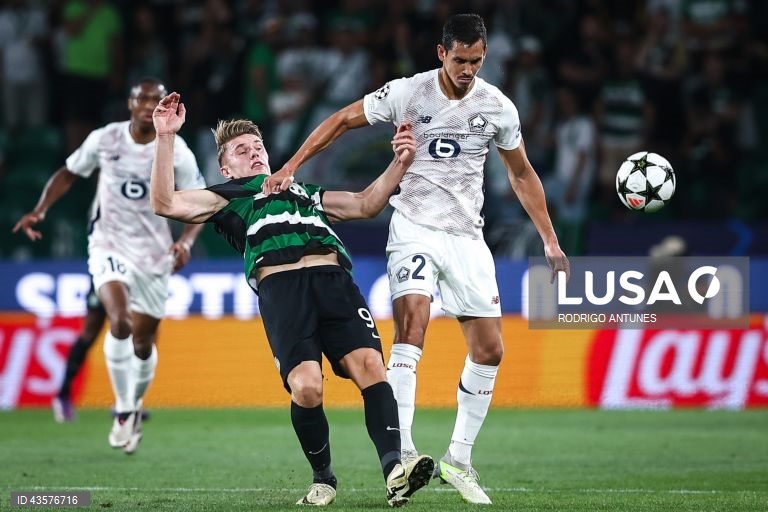 O Sporting estreou-se hoje com um triunfo na fase de liga da edição 2024/25 da Liga dos Campeões em futebol, ao vencer em casa os franceses do Lille por 2-0, em encontro da primeira jornada.