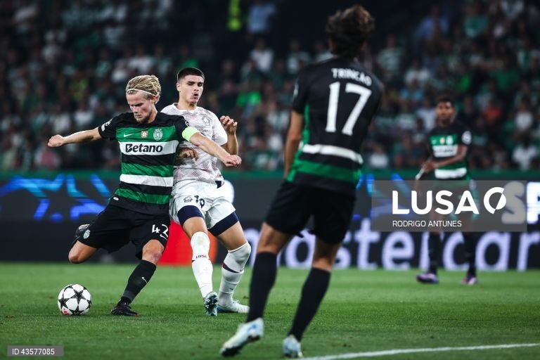 O Sporting estreou-se hoje com um triunfo na fase de liga da edição 2024/25 da Liga dos Campeões em futebol, ao vencer em casa os franceses do Lille por 2-0, em encontro da primeira jornada.