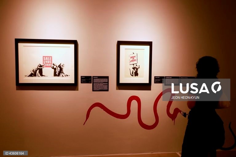 Coreia do Sul: Exposição de Banksy em Seul