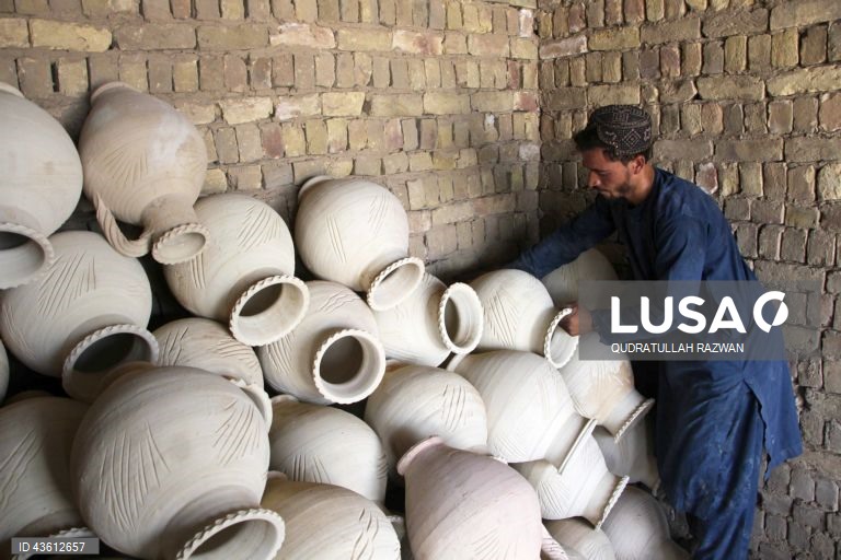 Afeganistão: Olaria tradicional em Kandahar