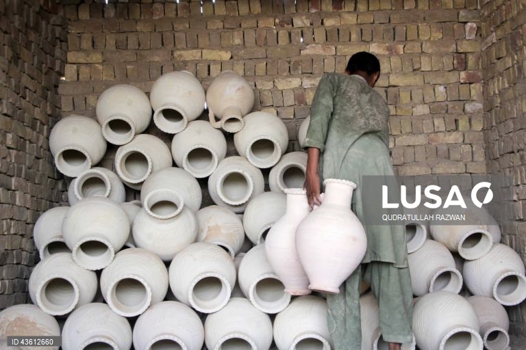 Afeganistão: Olaria tradicional em Kandahar