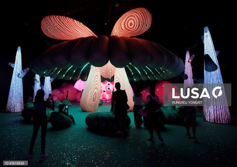 Tailândia: Exposição de arte interativa em Banguecoque