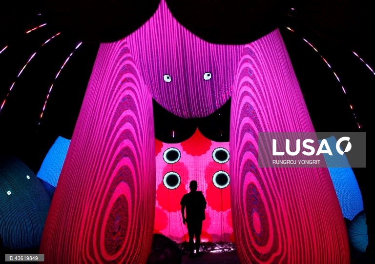 Tailândia: Exposição de arte interativa em Banguecoque