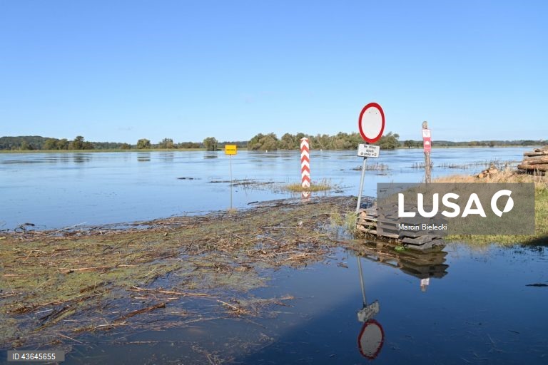Polónia: Subida dos niveis da água do Rio Oder