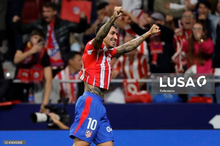 Futebol: Liga espanhola - Atlético de Madrid vs Real Madrid