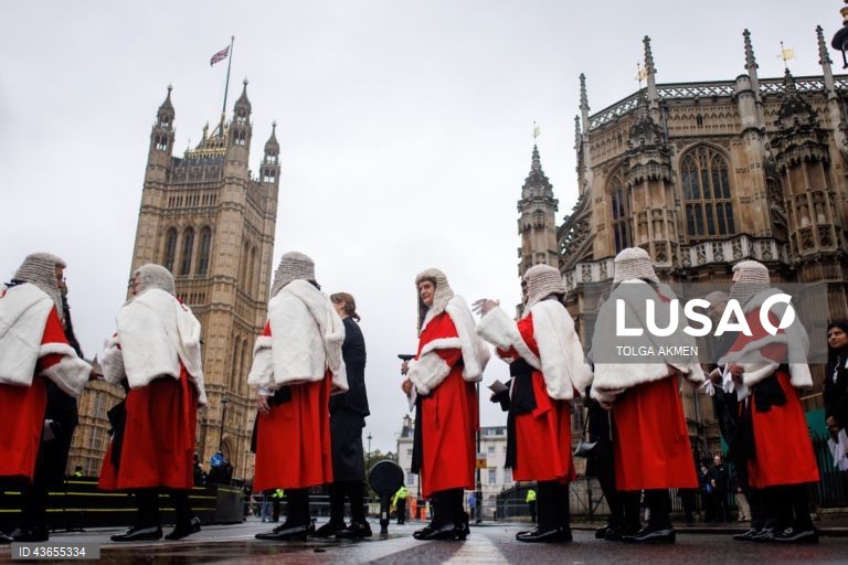 Londres: Início do ano judicial em Westminster.