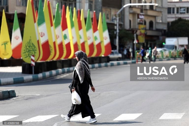 Quotidiano em Teerão no meio de tensões crescentes com Israel